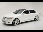 Hyundai Genesis White Edition by DUB Magazine 2008 года